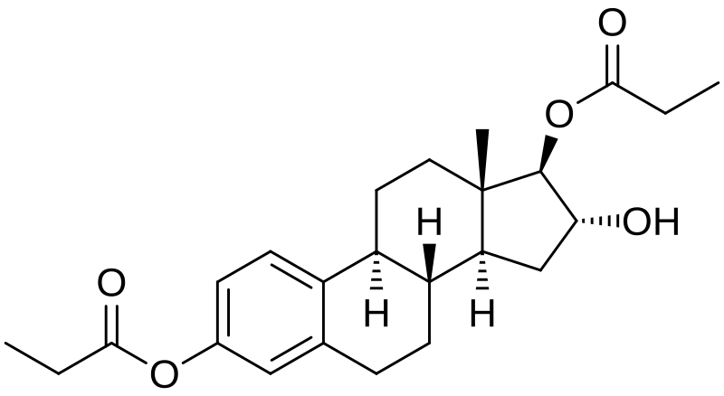 File:Estriol 3,17-dipropionate.svg