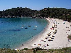 Fetovaia beach, Elba island