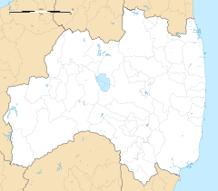 Yōson-Kōen Station is located in Fukushima Prefecture