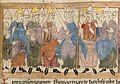 Image 43Anglo-Saxon king with his Witan. Biblical scene in the Old English Hexateuch (11th century) (from History of England)