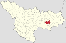 Location in Timiș County