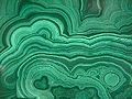 Malachite from the Democratic Republic of Congo.