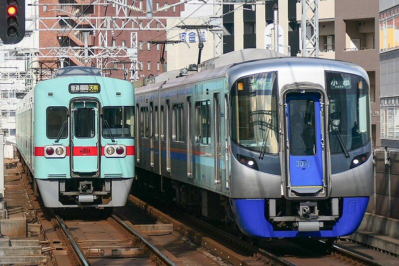 File:Nishitetsu-Tenjin-Omuta-Line Series3007 Series6001.jpg