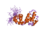 2dlv: Solution structure of the RGS domain of human regulator of G-protein signaling 18