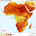 Image 16Africa and Middle East (from Solar power)