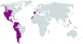 Spanish Empire and Controlled Lands