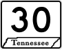 State Route 30 marker