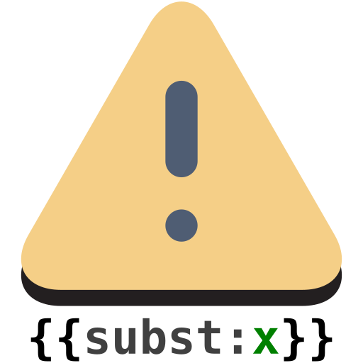 File:Warn subst.svg