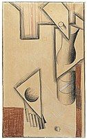 Juan Gris (1887–1927), Nature morte (1913), Museo Thyssen Bornemisza