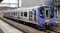 AB900 series set AB-1 on delivery at Zushi Station in February 2019