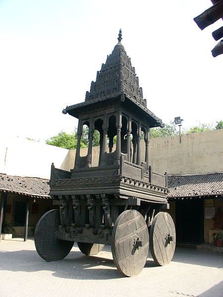 File:Chariot, Crafts Museum.JPG