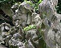 Cliffe Castle Museum, stones by entrance 2.