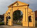 The Türkentor, erected in 1716 to celebrate Austrian victory over the Ottoman Empire at the Battle of Petrovaradin