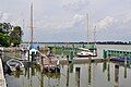 Ferry port and Kamp Marina