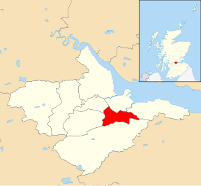 Location of the ward