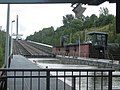 Caisson leaving lower lock