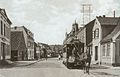 Horse-trolley in Uetersen, 19th century.