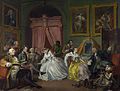 Morgendlicher Empfang der Comtesse, William Hogarth, c. 1743-1745