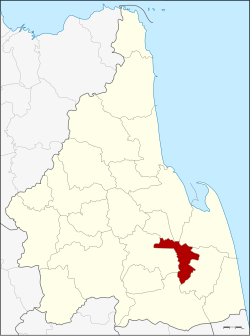 District location in Nakhon Si Thammarat province