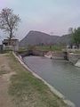 Irrigation canal Pehur siphoning beneath Badrai at Kaddi locally called sepun.