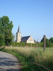 The church in Cléville