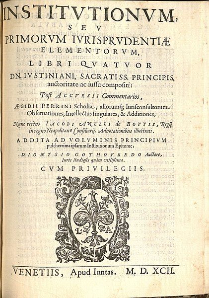 File:Institutiones Justiniani (1592).jpg