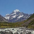 Image 42Aoraki / Mount Cook, as seen from Hooker Valley (from Geography of New Zealand)