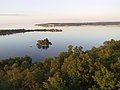 View from the Potawatomi State Park Observation Tower.