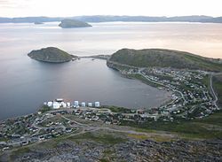 View of the village