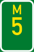 Metropolitan route M5 shield