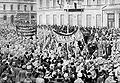 Image 12Soldiers marching in Petrograd, March 1917 (from Russian Revolution)