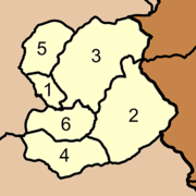 Map of districts