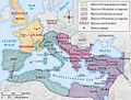 Roman Empire (27 BC-476 AD) in 293 AD.