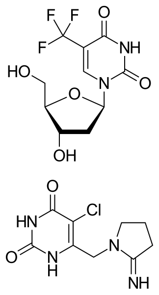 File:Trifluridine and tipiracil.svg