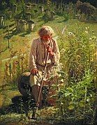 Ivan Kramskoy. A Beekeeper, 1872. Tretyakov Gallery