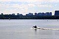 Strogino Lake, Moscow, Russia