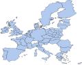 Map of European Parliament Constituencies