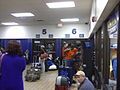 Inside a Greyhound Lines station in Nashville, Tennessee during the morning of 24 May 2010.