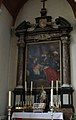 Portico altar from the old church with painting by Antoon van den Heuvel Adoration of the Magi from 1652