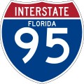 M1-1a Interstate Route Marker with State (2 digits)