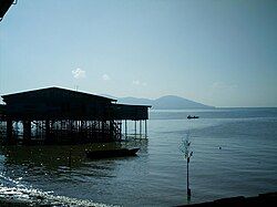 Morning view of Kampung Titingan