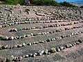 Stone labyrinth on Blå Jungfrun (Blue Virgin) island, Sweden