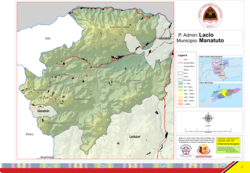 Official map of the Administrative post