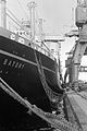 Unloading in Gdynia wharf, 1960s