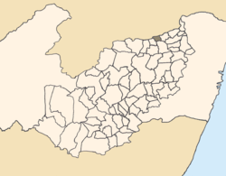 Location of Vertente do Lério in Pernambuco