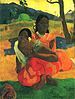 Paul Gauguin's painting When Will You Marry?