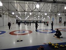 Curling action photo