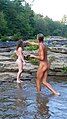 Image 4Naturists in a river, 2014 (from Nudity)