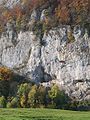 Balm Castle near Balm, Solothurn, Switzerland