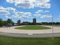 The Emera Oval in Halifax, Nova Scotia is opened for roller skating in the summertime